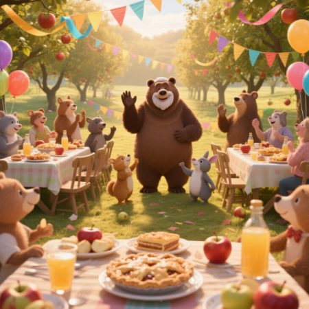 Fairy Tales : Grandpa Bear and his Orchard
