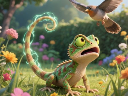 Bedtime Story: The Little Gecko’s Super Tail