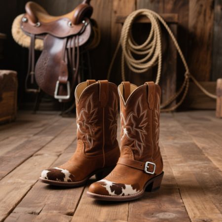 Grimm’s Fairy Tales: Cowhide Boots