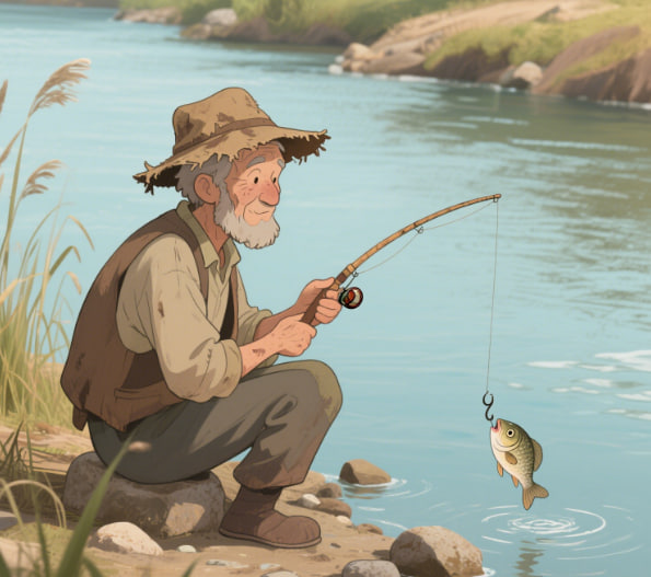 Aesop's Fables: The Fisherman and the Little Fish