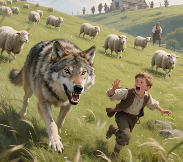 Aesop's Fables: Here Comes the Wolf