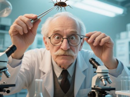The Flea and the Professor: a light-hearted and somewhat magical story