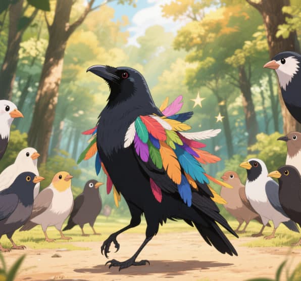 The vain jackdaw​: A Parable of Truth and Hypocrisy