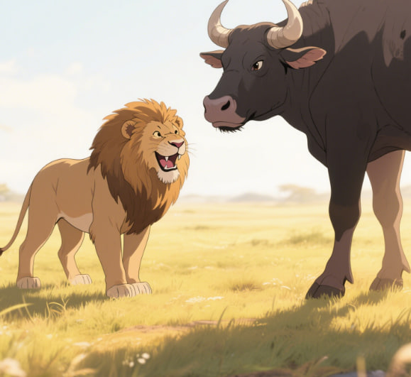 the lion and the bull