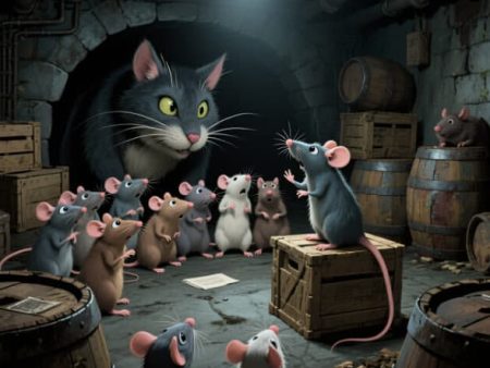 Aesop Fable: Belling the Cat