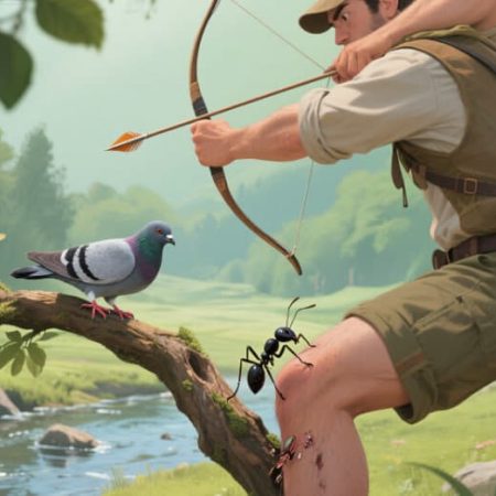 Pigeon and the Ant story: A Short Story About Kindness and Rewards