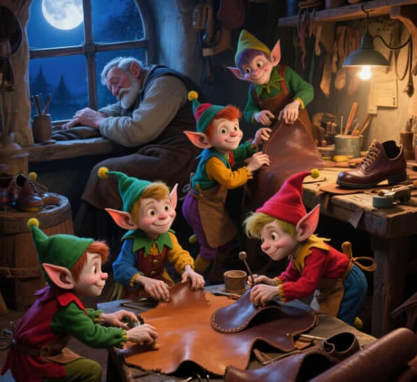 Grimm's Fairy Tales: The Elves and the Shoemaker