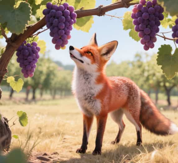 The Fox And The Grapes