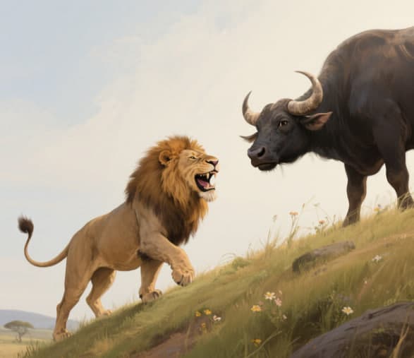 The Lion and the Bull