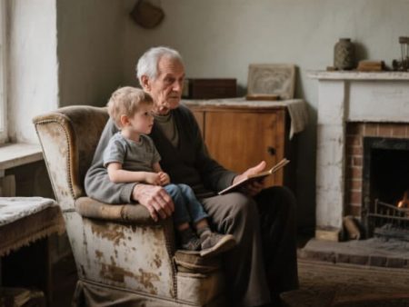 The Old Man and His Grandson : A Story About Family and Filial Piety