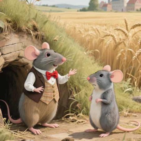 Aesop Fables: The Town Mouse and the Country Mouse
