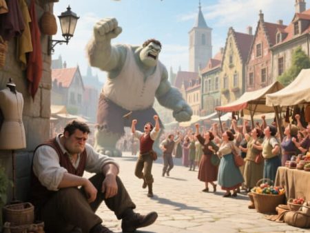 The Giant and the Tailor – a tale of ingenuity and bravery