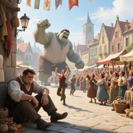 The Giant and the Tailor – a tale of ingenuity and bravery