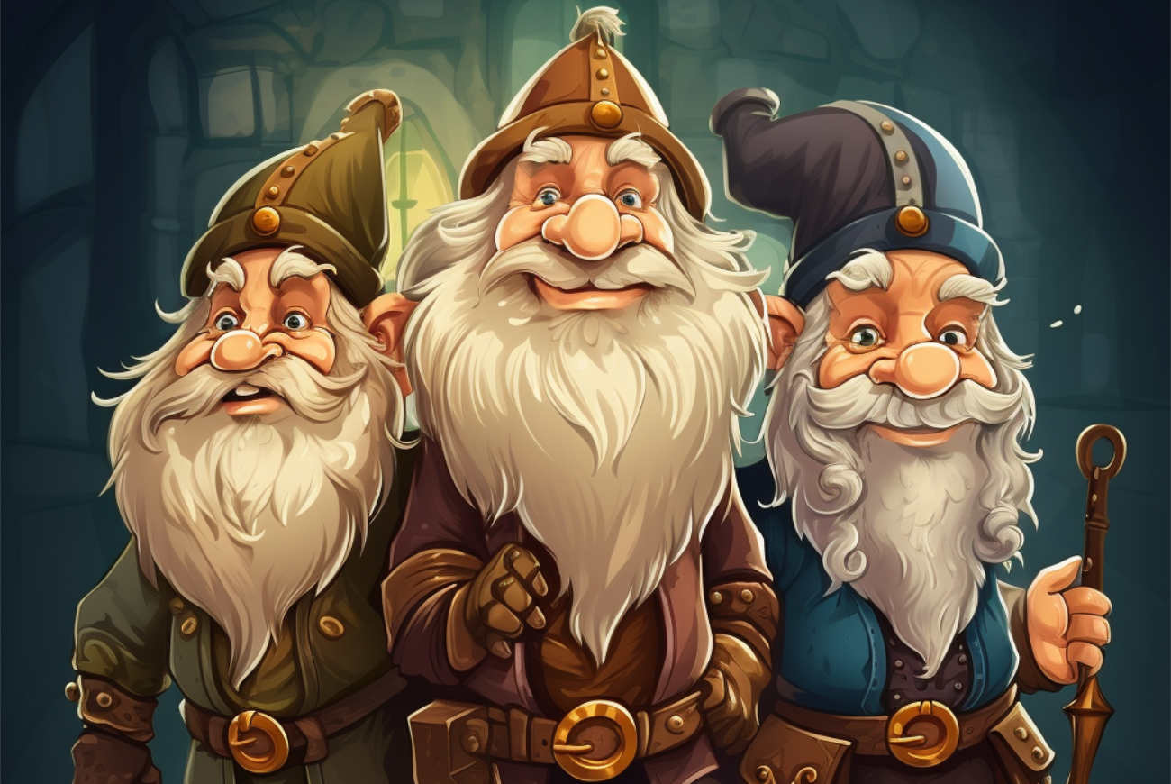 The Three Dwarfs: The Rewards of Kindness and Hard Work