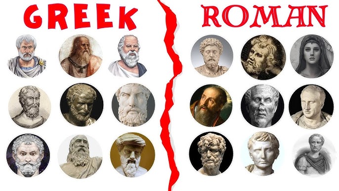 Roman Philosophers vs Greeks (Compare Simply Now)