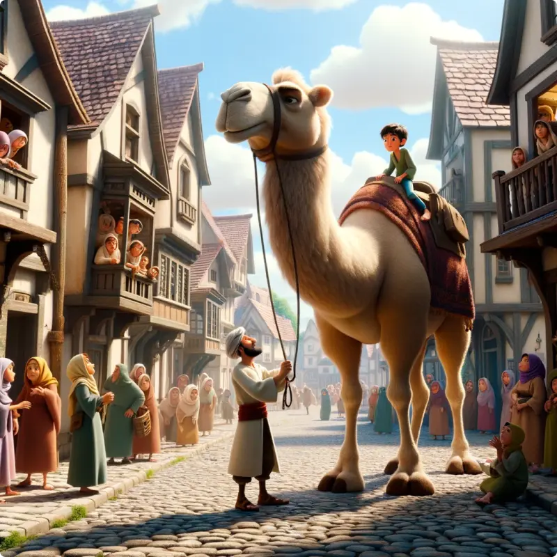 The Wild Camel's Special Trick: A Story of Courage and Wisdom