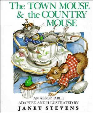Aesop Fables: The Town Mouse and the Country Mouse