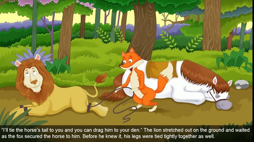 Grimm Fairy Tales: The Fox and the Horse
