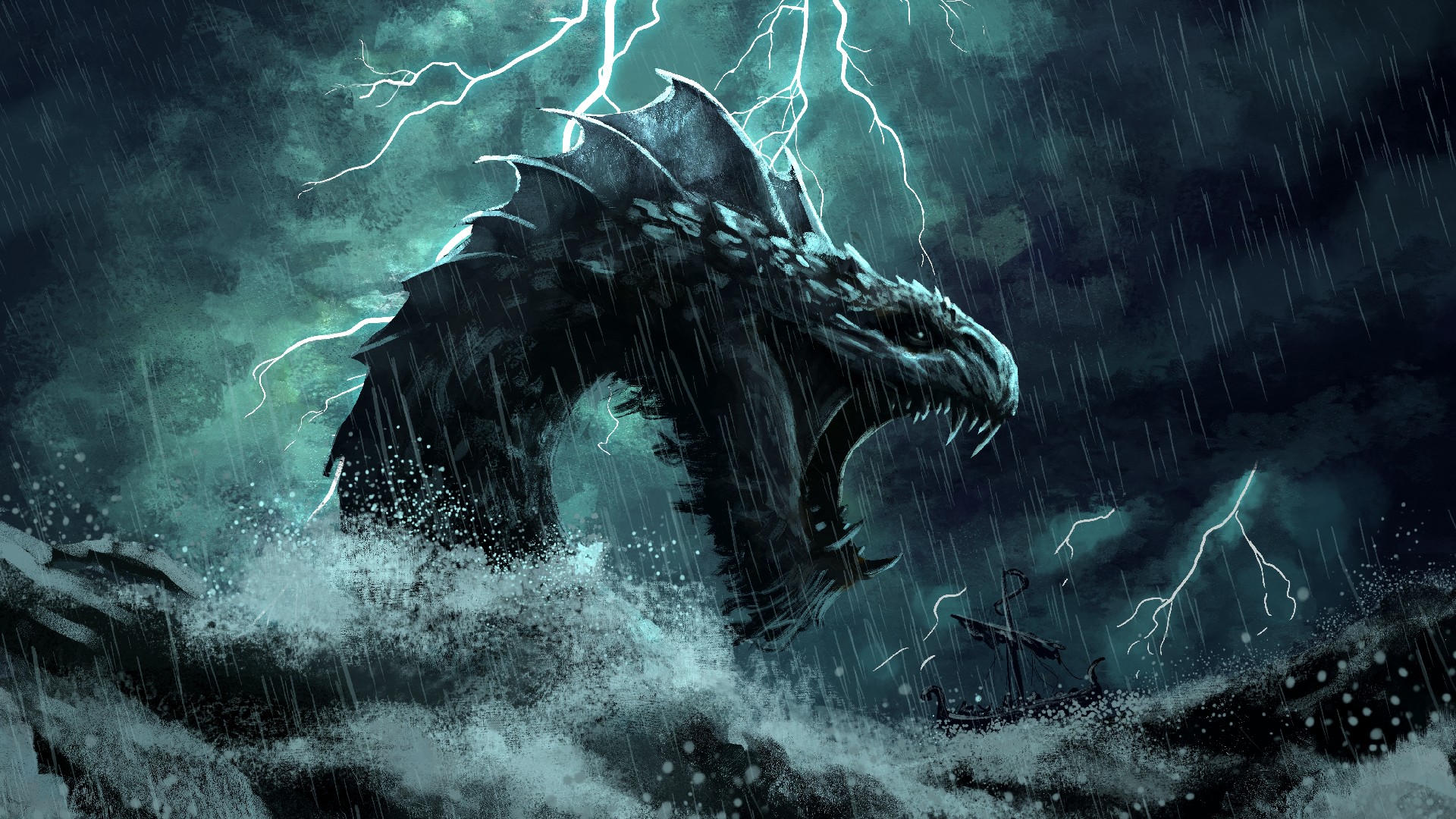 Creatures of Norse Mythology : five terrifying beings that will keep you up at night.