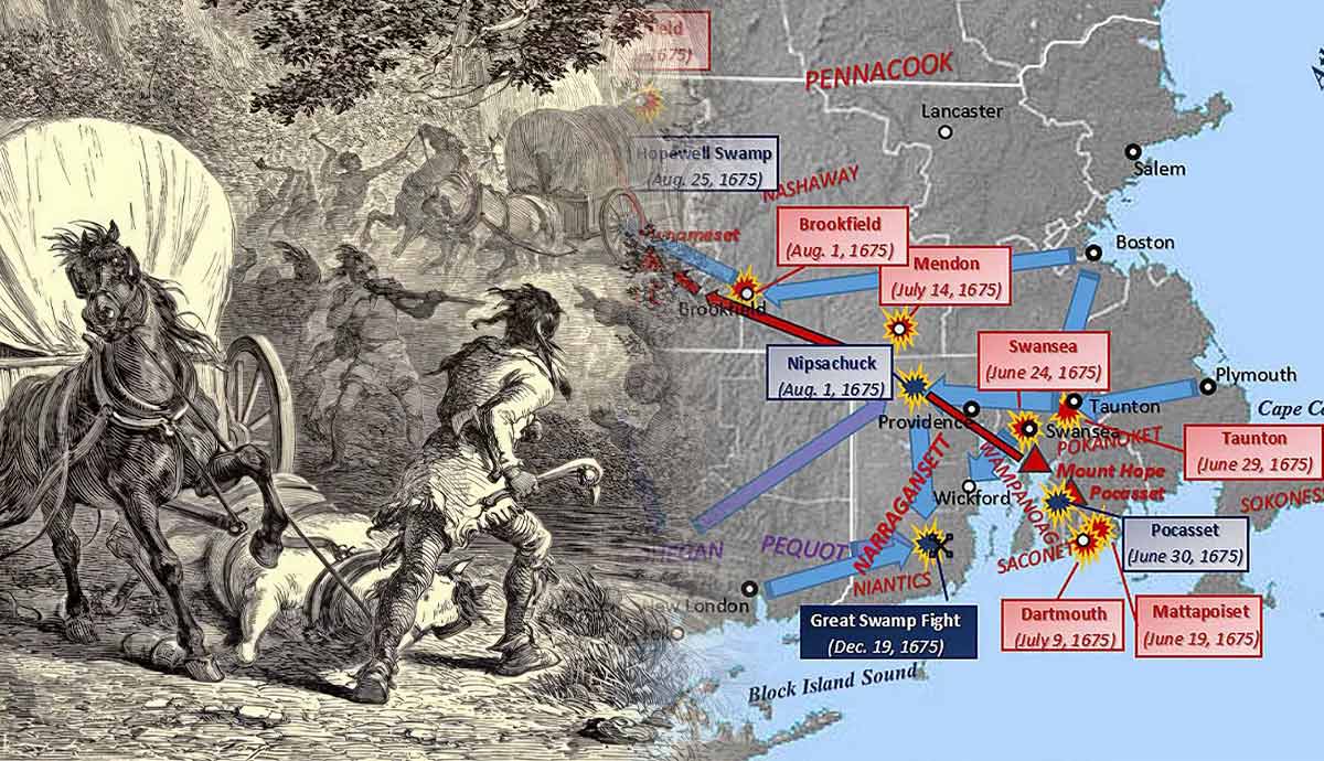 Where Was Metacoms War Fought? Key Locations and Map Facts