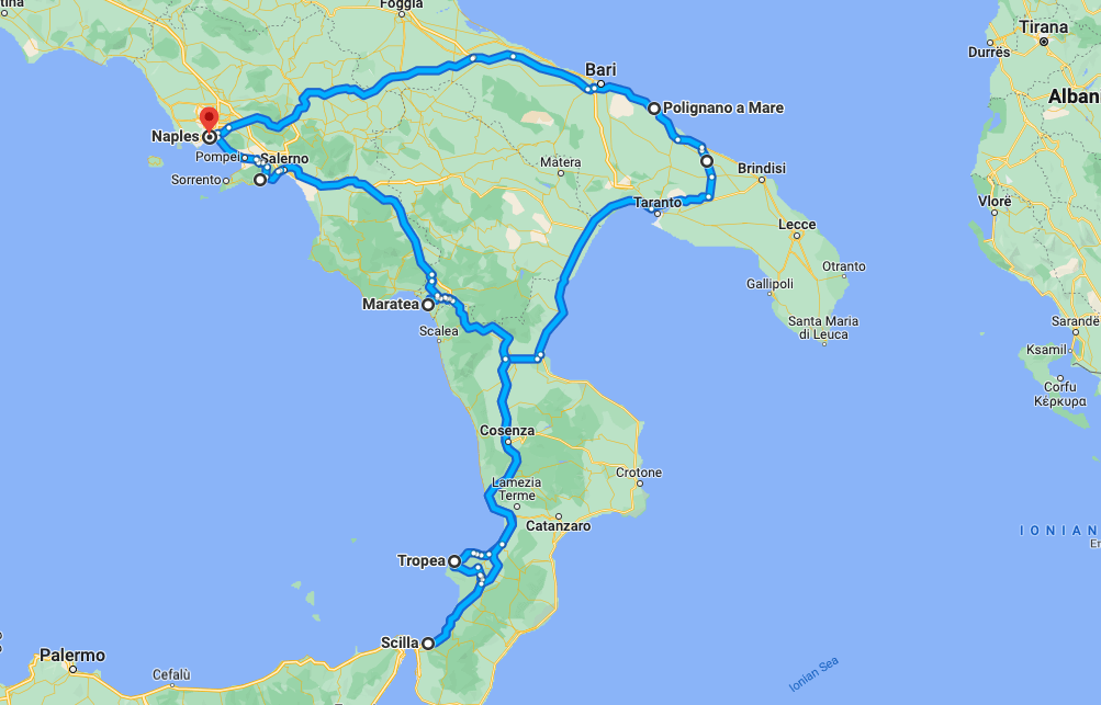 Map of Southern Italy Why You Need One Your Vacation Planning Starter Guide