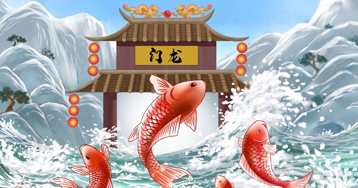 Carp Jumping Over Dragon Gate: a story of courage and perseverance