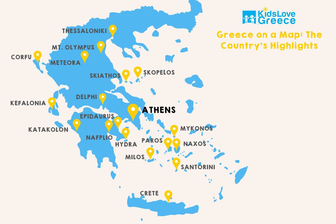 Greek on the World Map: Easy Ways to Spot Greece on Your Map