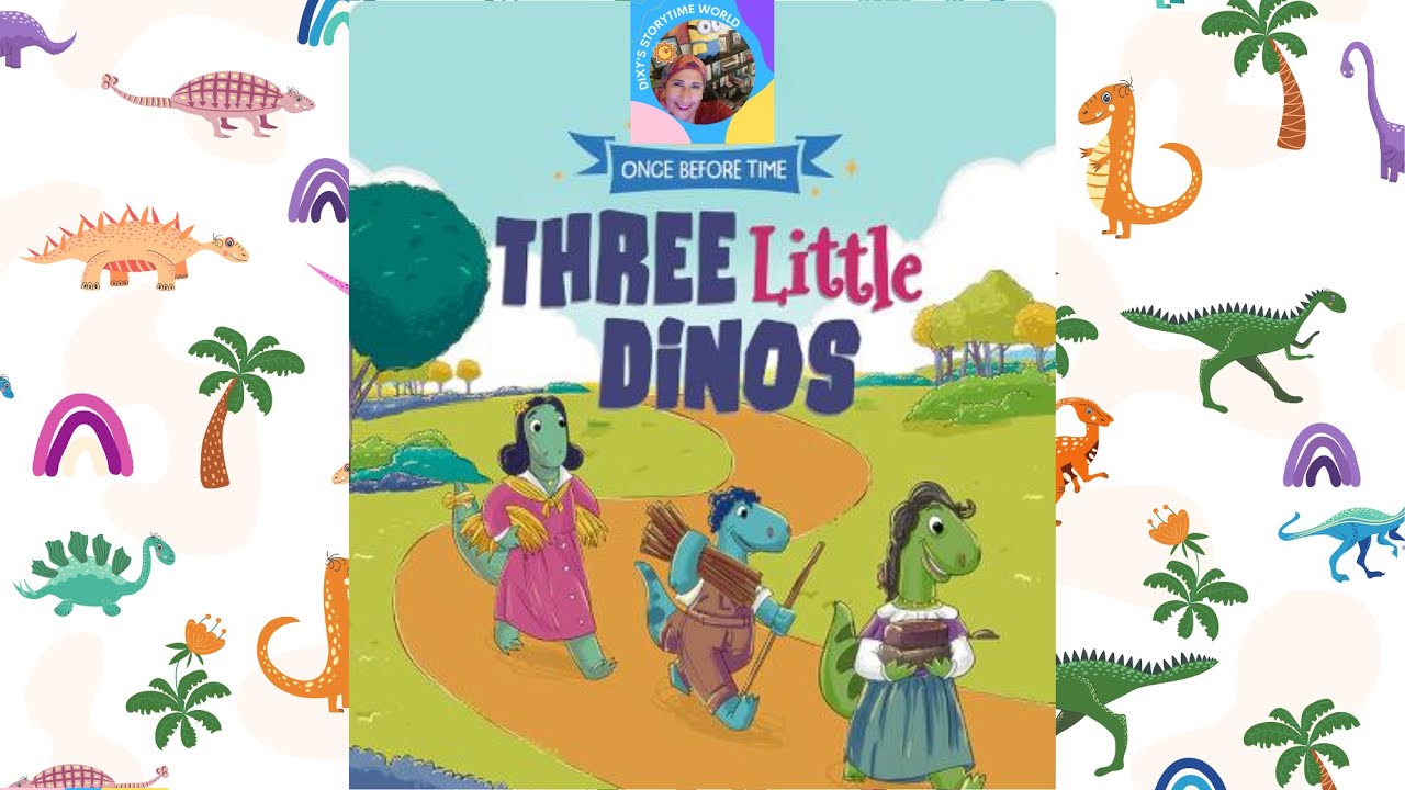 Dinosaur Bedtime Story: Three Different Little Dinosaurs