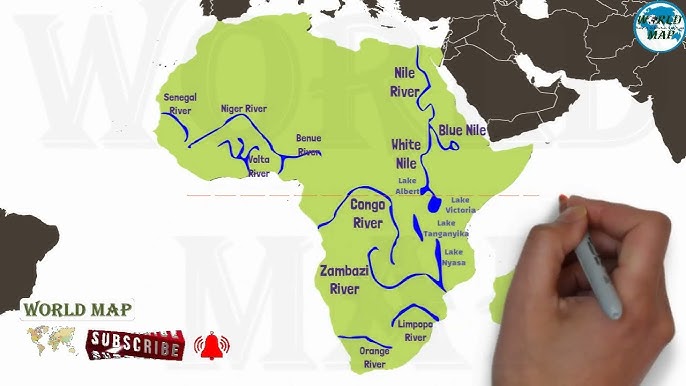niger river map vs nile see how it compares location size and more