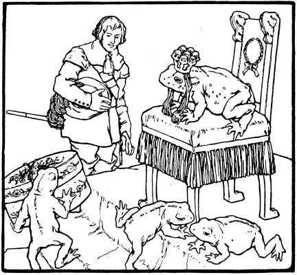 Grimm Fairy Tale :The Three Feathers