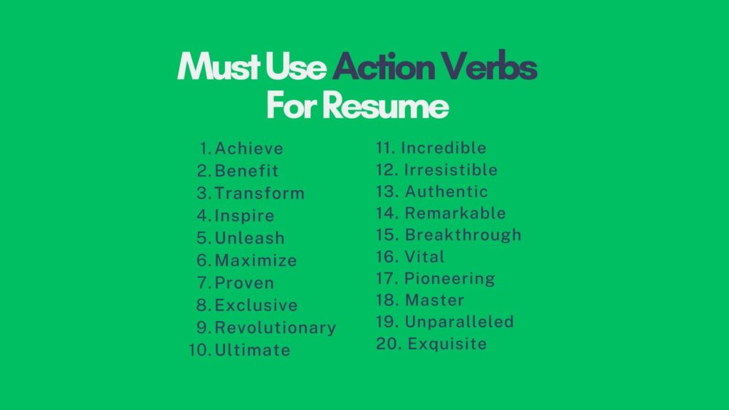 17 words - Focuses on emerging talents with action verb Must See
