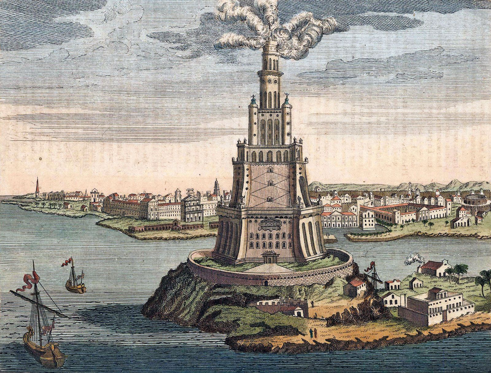 Lighthouse of Alexandria Facts Learn Why It Was Called a World Wonder