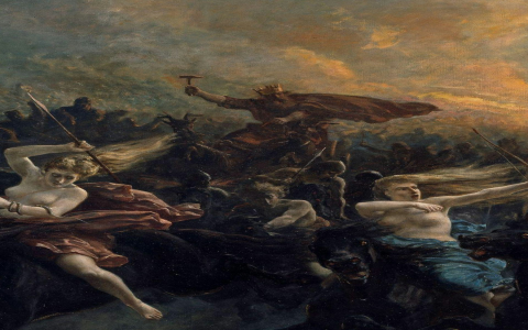 Norse mythology cosmology creation myth how the world began in legends