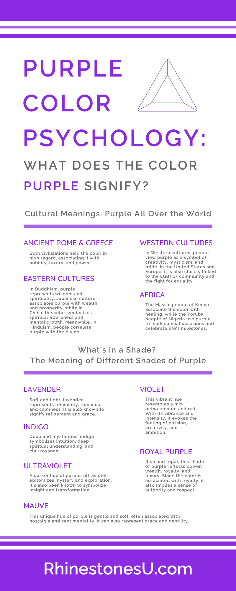 color psychology: what does purple represent? uncover the hidden messages inside!