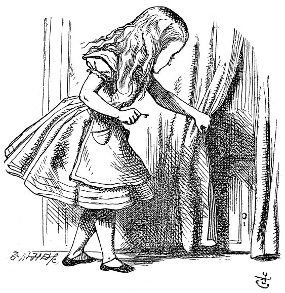 How to View Alice in Wonderland Illustrations from Lewis Carroll Novel?