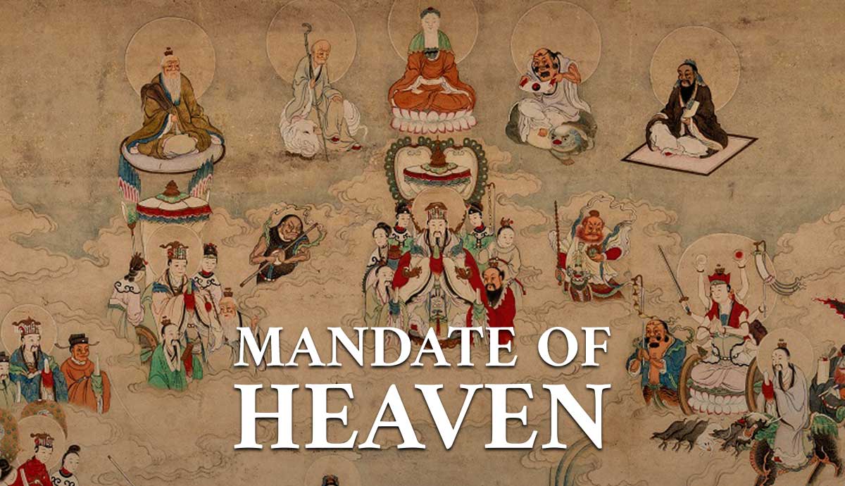 what was the mandate of heaven imperial china? (explain this key ancient concept)
