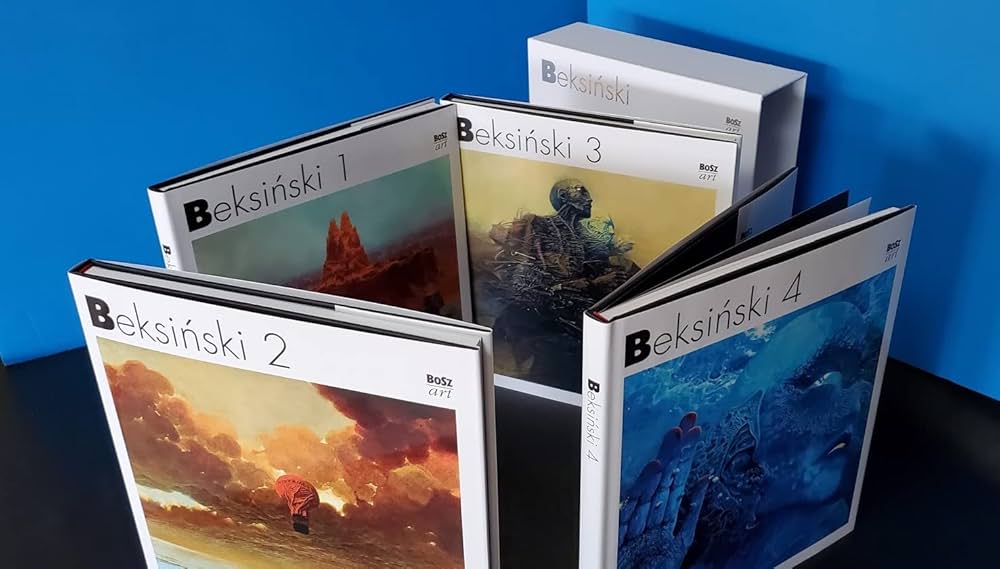 Best books about zdzislaw beksinski dystopian world for new learners today.