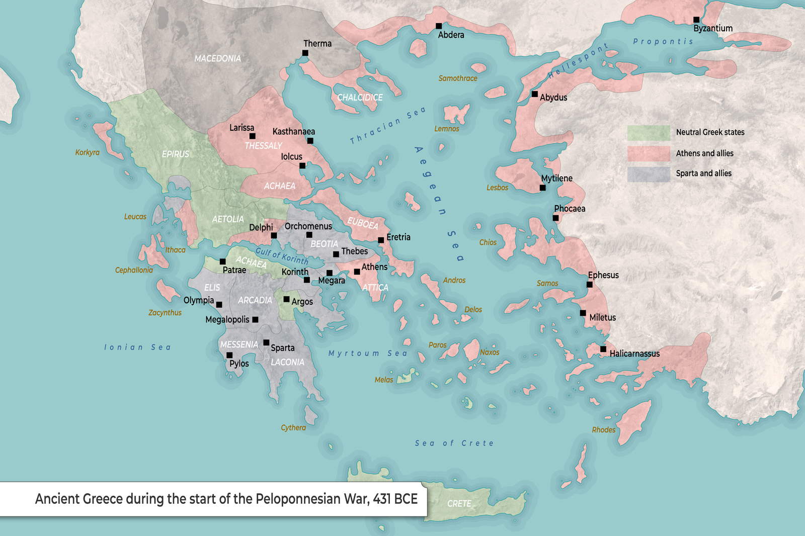 Where Find Maps Resources Ancient Greece Peloponnesian War 431 BCE History