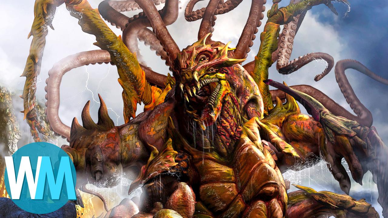 What are terrifying mythological creatures? (Discover top 5 scariest examples now)