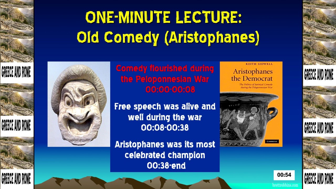 Aristophanes Ancient Greek Comedy How to Enjoy His Funny Plays Today