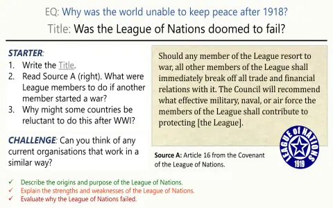 Why Did the League of Nations Fail The Biggest Mistakes Made
