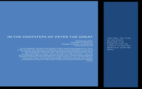 the great westernizer peter the great (3 major reforms that made him famous)