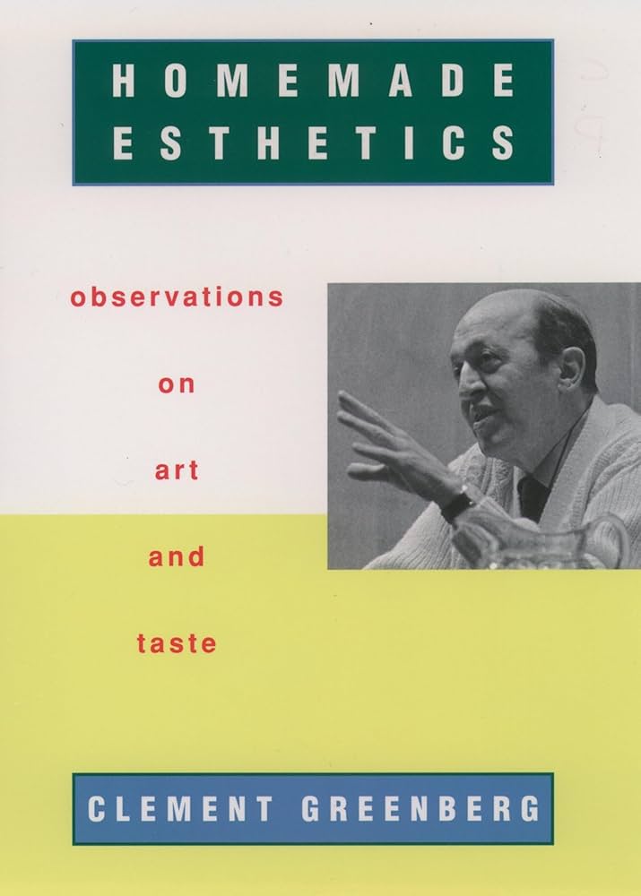 Clement Greenberg best books to read for art students
