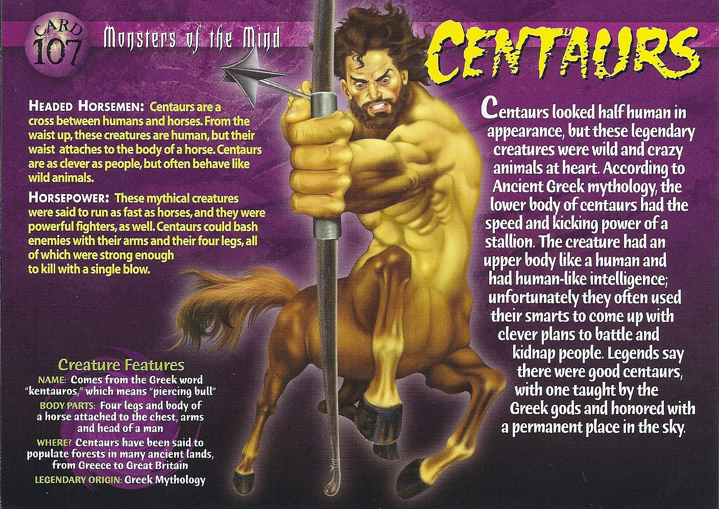 What is a centaur？ Find out interesting facts about this legendary being